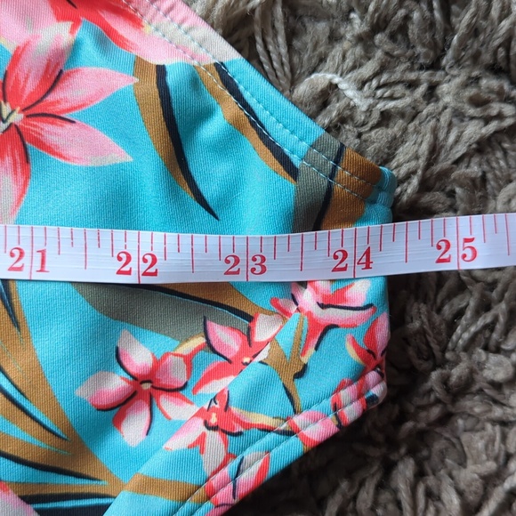 Billabong Girls Core Mock Neck Swimsuit - Picture 5 of 10